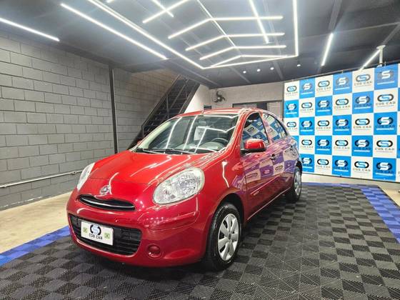 NISSAN MARCH 1.0 S 16V FLEX 4P MANUAL NISSAN MARCH 1.0 S 16V FLEX 4P MANUAL